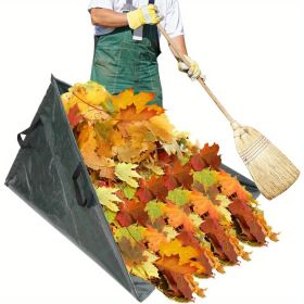 Leaf Collector, Portable Pop Up Leaf Bags, Foldable Leaf Pick Up Tools, Reusable Yard Garden Bags for Leaves Lawn Trash