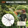 VEVOR 26CC 6-in-1 Multi-Functional Trimming Tools, Gas Hedge Trimmer, Weed Eater, String Trimmer, Brush Cutter, Edger