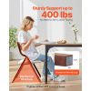 Wooden Folding Chairs with Cushion, Set of 2, Portable Foldable Cushion Chair with Wooden Frame, Modern Padded Dining Chair for Kitchen, Office