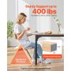 Wooden Folding Chairs with Cushion, Set of 4, Portable Foldable Cushion Chair with Wooden Frame, Modern Padded Dining Chair for Kitchen, Office
