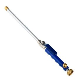Garden Hose Spray Nozzle for Watering Garden Cleaning Car Wash (Color: Blue, type: Hand Tools)